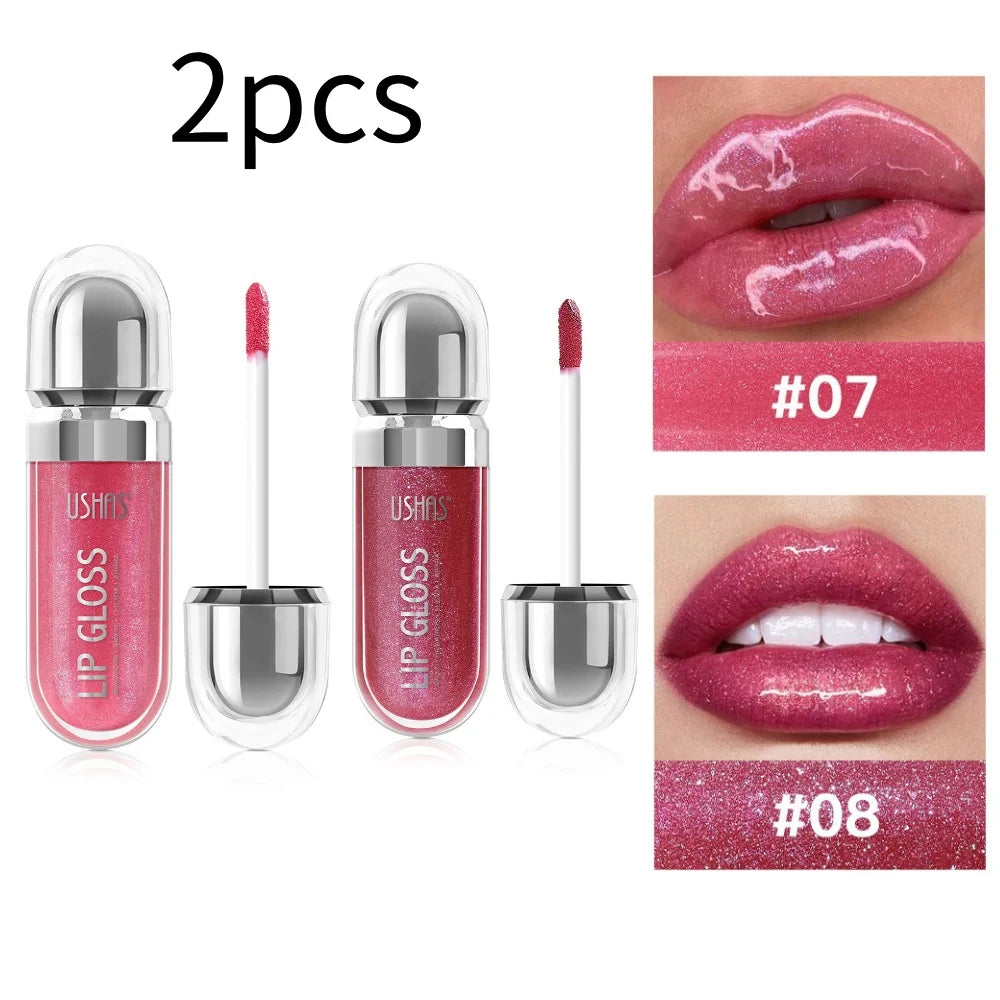Mirror Shine Liquid Lipstick Set USHAS 12-Color Gloss