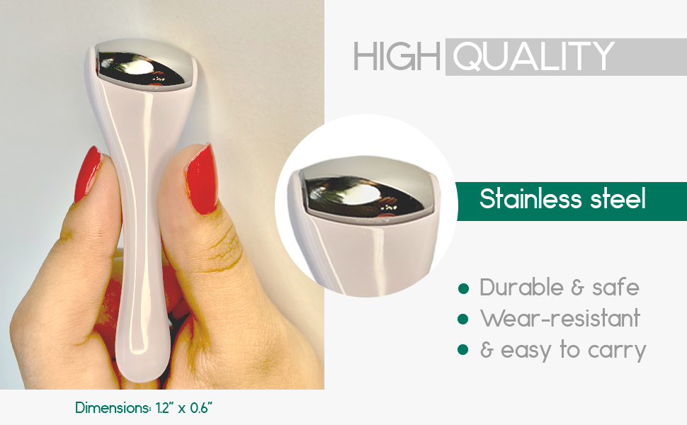 Beauty ice roller massager used for puffiness relie