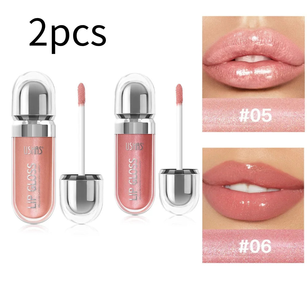 Mirror Shine Liquid Lipstick Set USHAS 12-Color Gloss