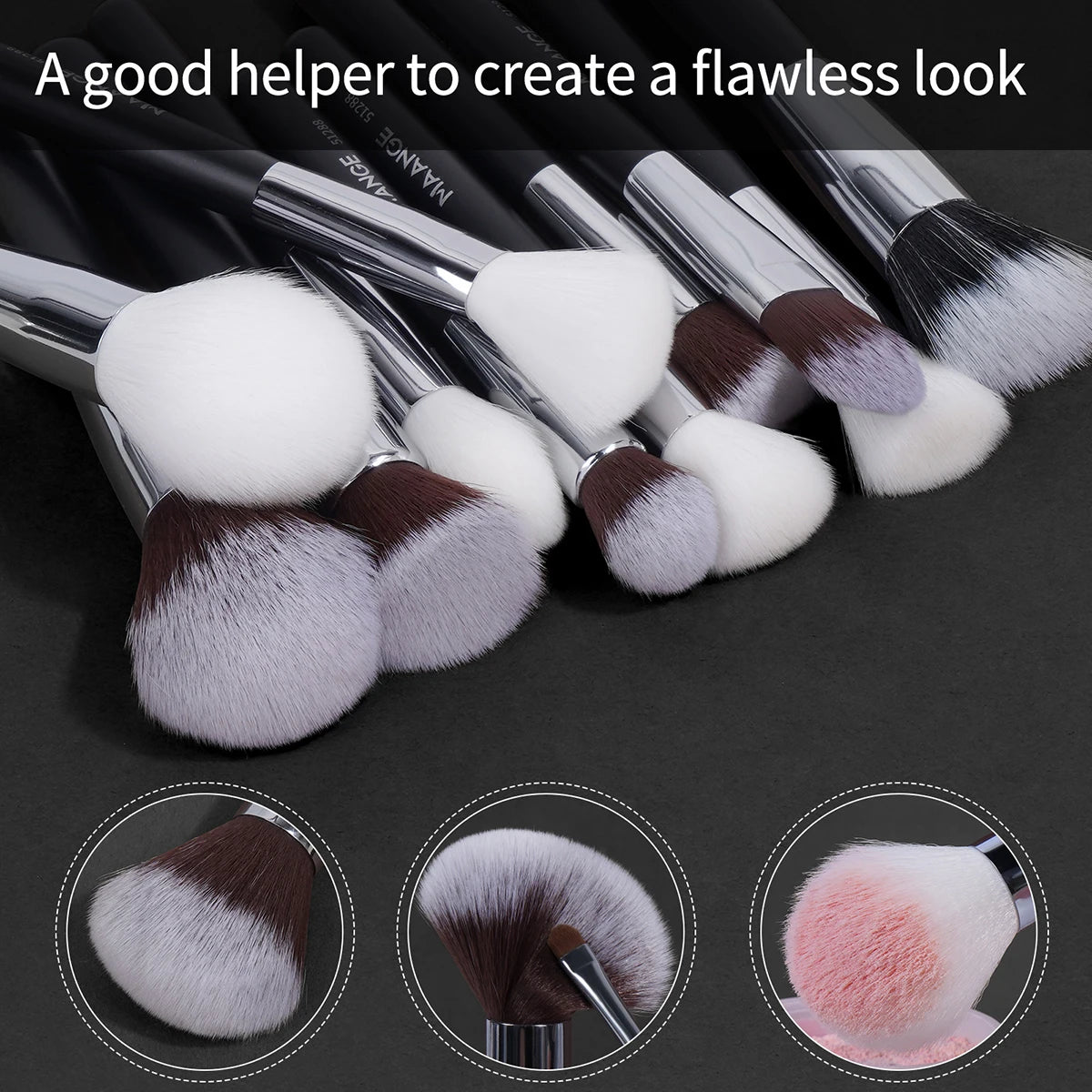 Professional Makeup Brush Set MAANGE 30PCS Full Brush Kit