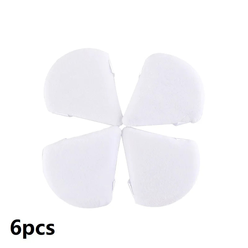 Triangle Velvet Powder Puff Reusable Mini Makeup Sponge
