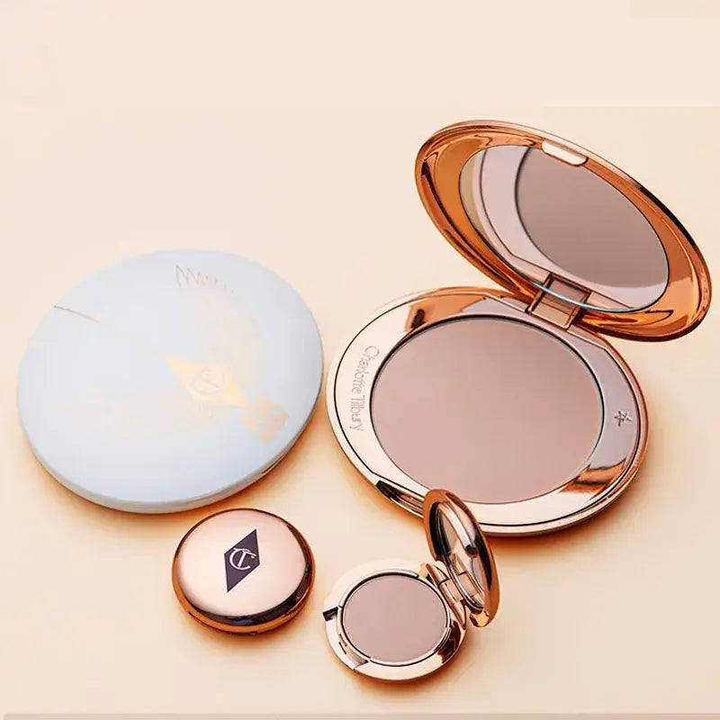 💄 Product Title:  Fashion Setting Powder – 24H Full Coverage Matte Pressed Powder Foundation | Lightweight Finishing Powder for Women
