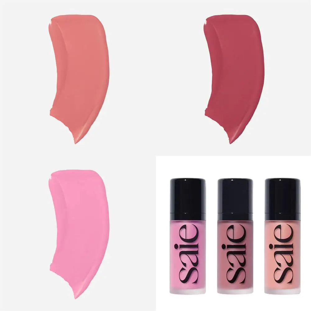 Saie Matte Liquid Blush – Long-Lasting Natural Glow & Soft Contour Finish