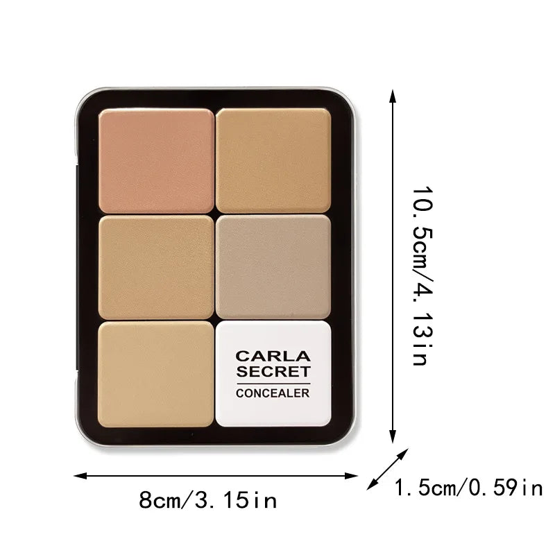 💄 Product Title:  12-Color Concealer & Contour Palette – Matte Cream Foundation & Face Repair Makeup