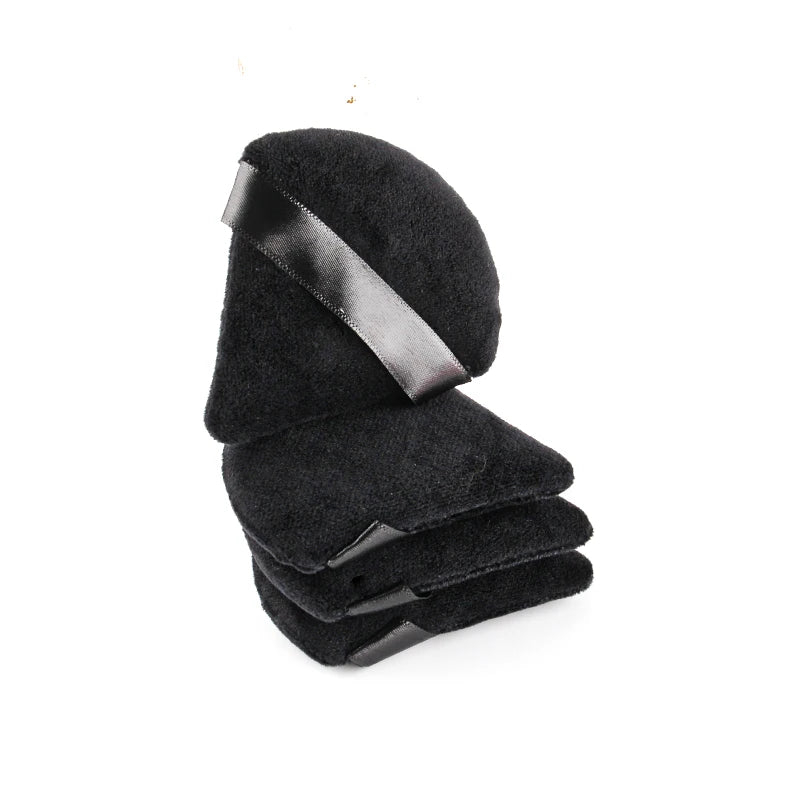 Triangle Velvet Powder Puff Reusable Mini Makeup Sponge