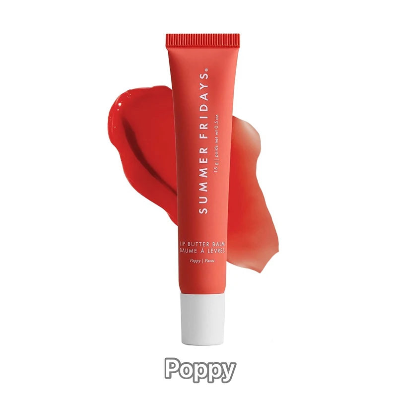 Summer Fridays Vanilla Beige Lip Balm – Hydrating Glossy Lip Tint & Moisturizing Lip Care