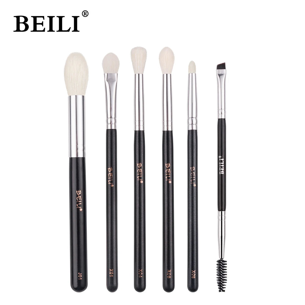 Professional Makeup Brush Set BEILI 17PCS Foundation & Eye Brushes