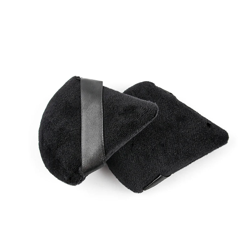 Triangle Velvet Powder Puff Reusable Mini Makeup Sponge