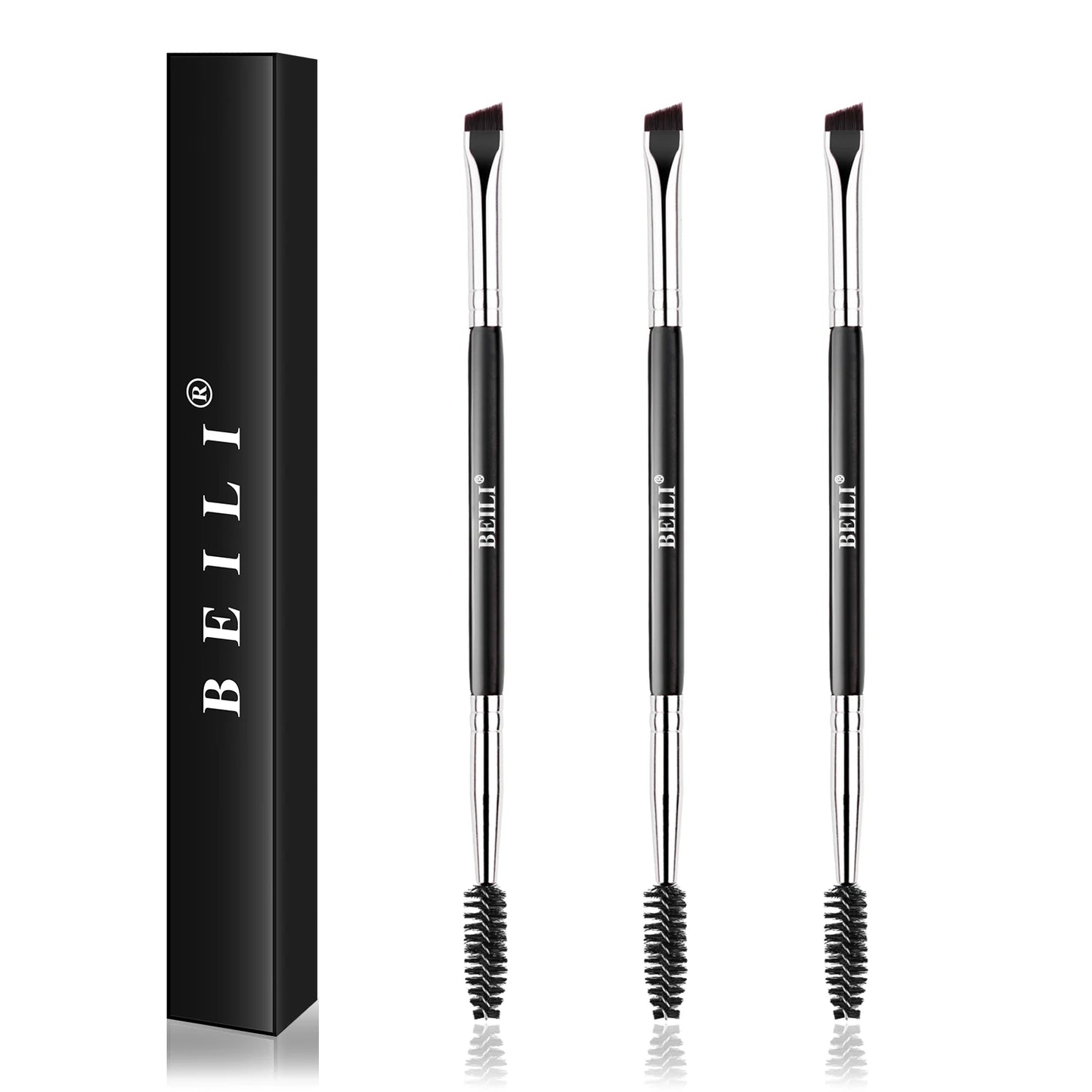 Professional Makeup Brush Set BEILI 17PCS Foundation & Eye Brushes