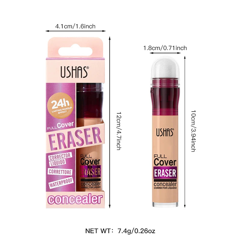 USHAS Liquid Concealer 12-Color Long Lasting Makeup