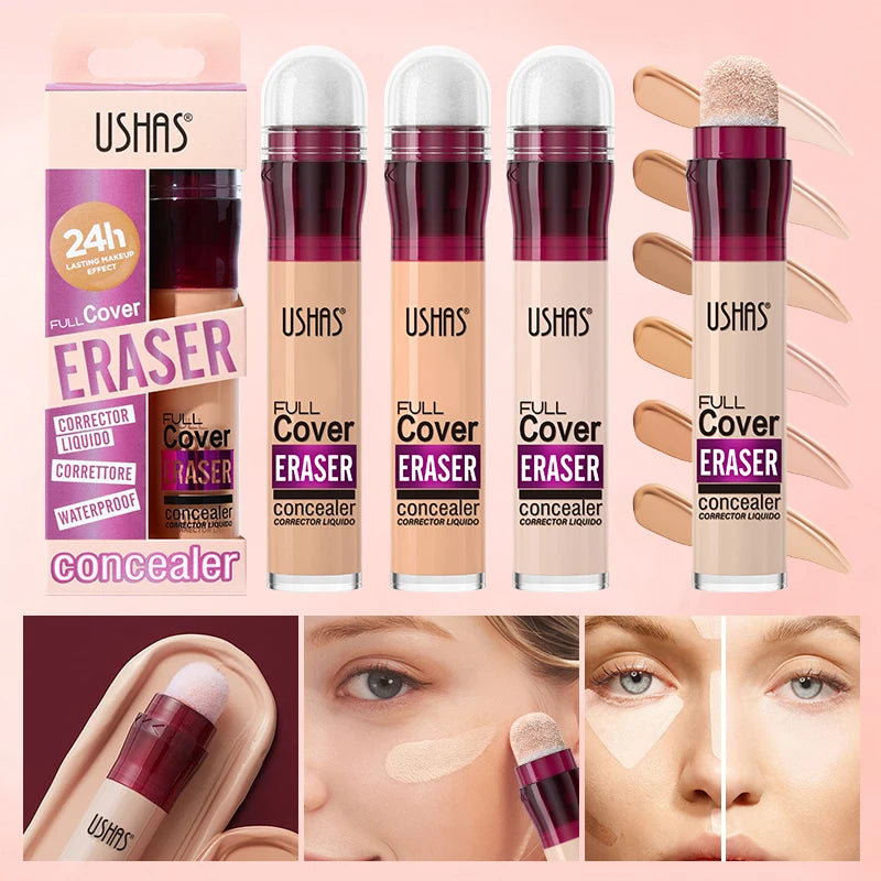 USHAS Liquid Concealer 12-Color Long Lasting Makeup