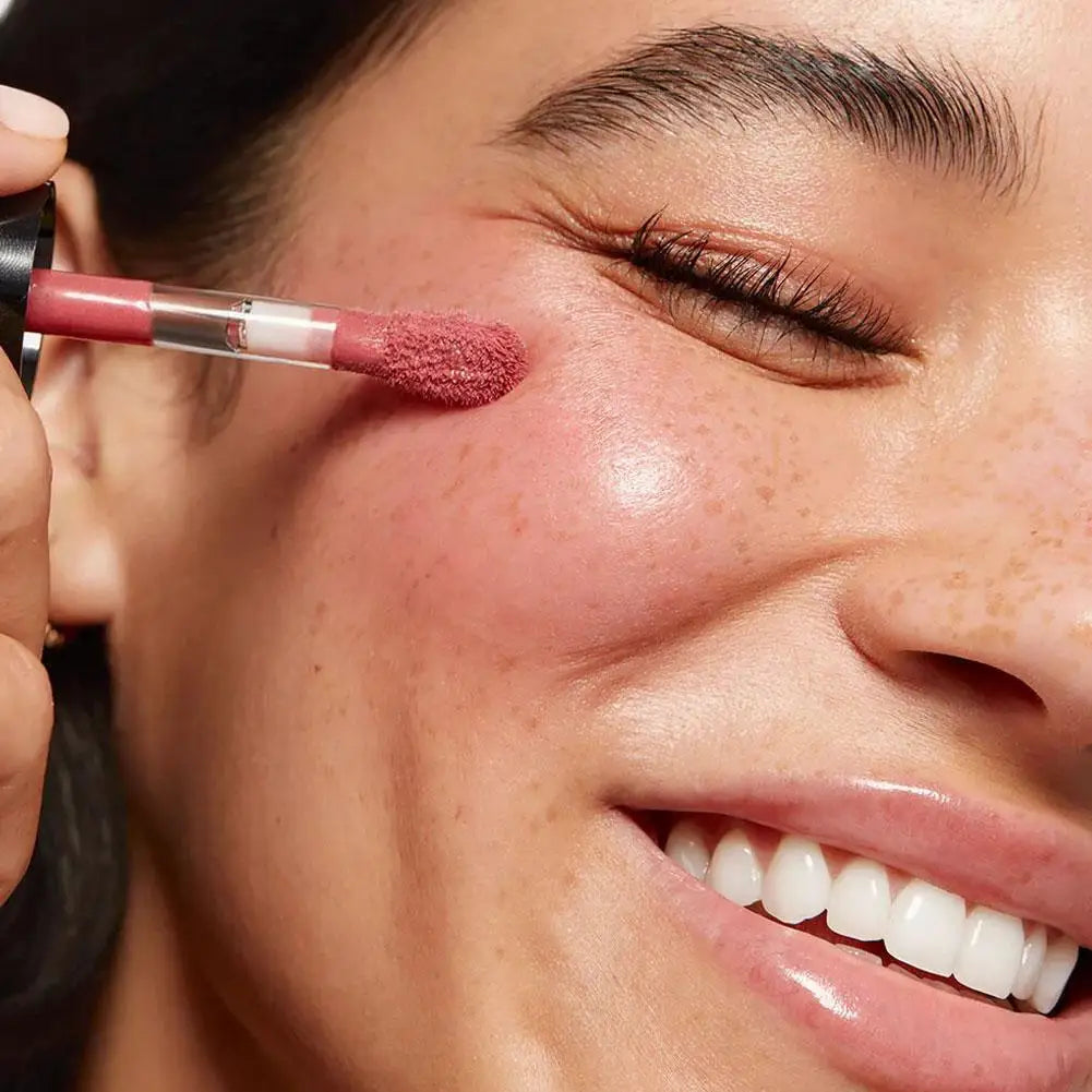 Saie Matte Liquid Blush – Long-Lasting Natural Glow & Soft Contour Finish