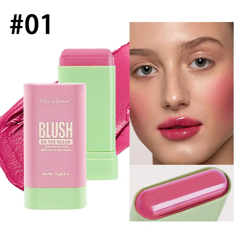 Multi functional cream blush stick for dewy fresh finish