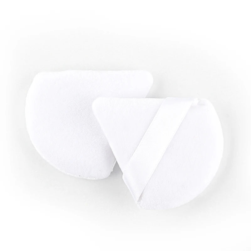 Triangle Velvet Powder Puff Reusable Mini Makeup Sponge