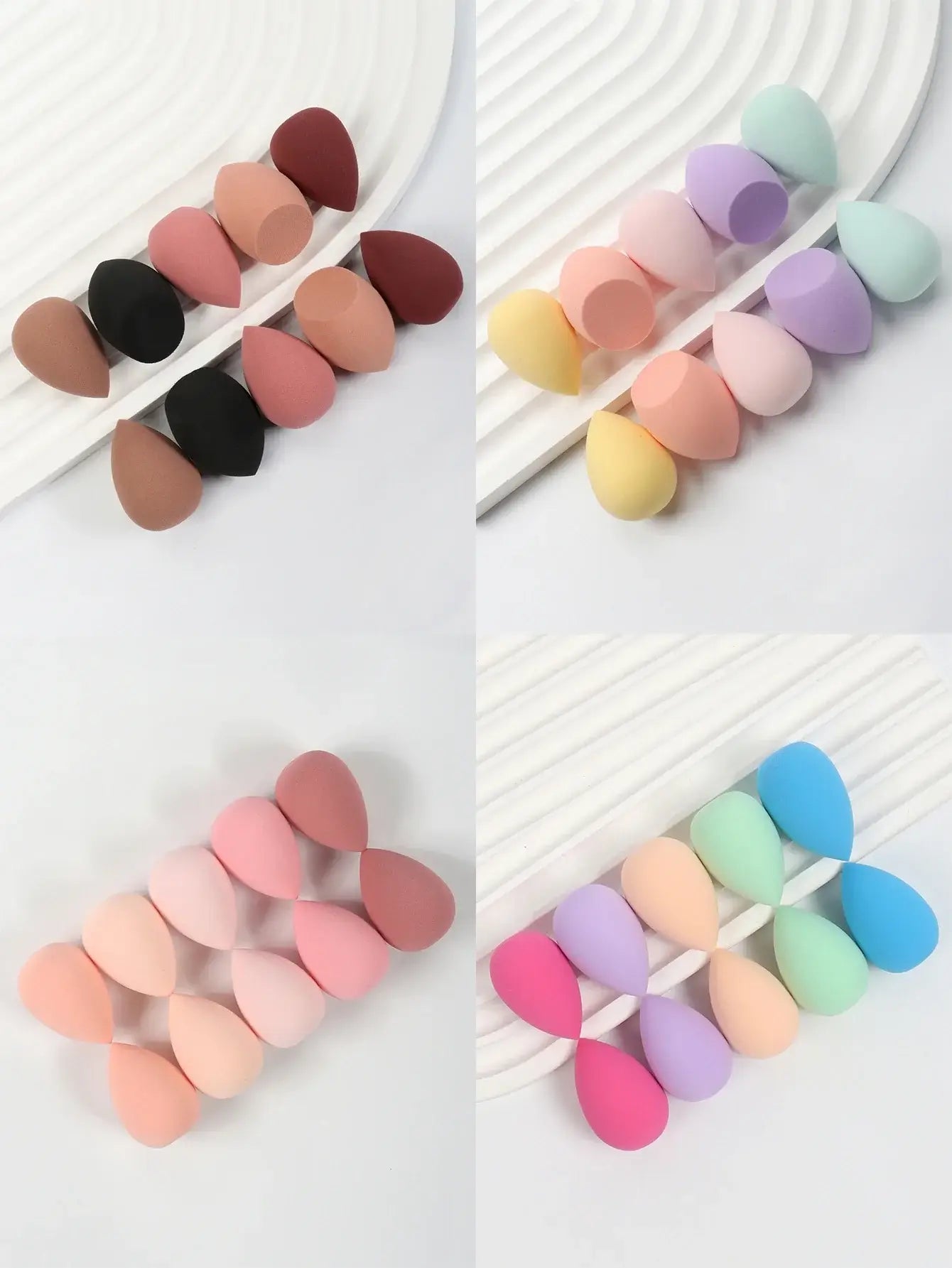 Mini Makeup Sponge Set for Foundation and Concealer