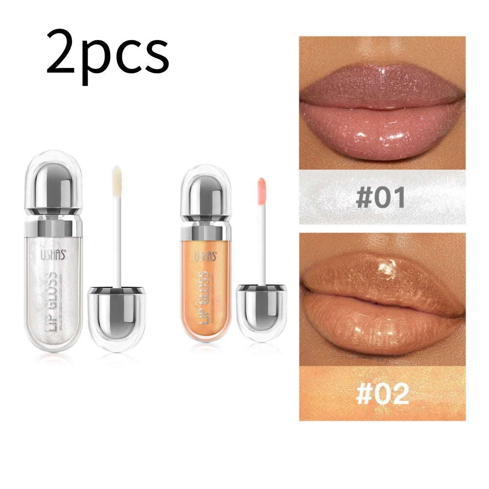 Mirror Shine Liquid Lipstick Set USHAS 12-Color Gloss