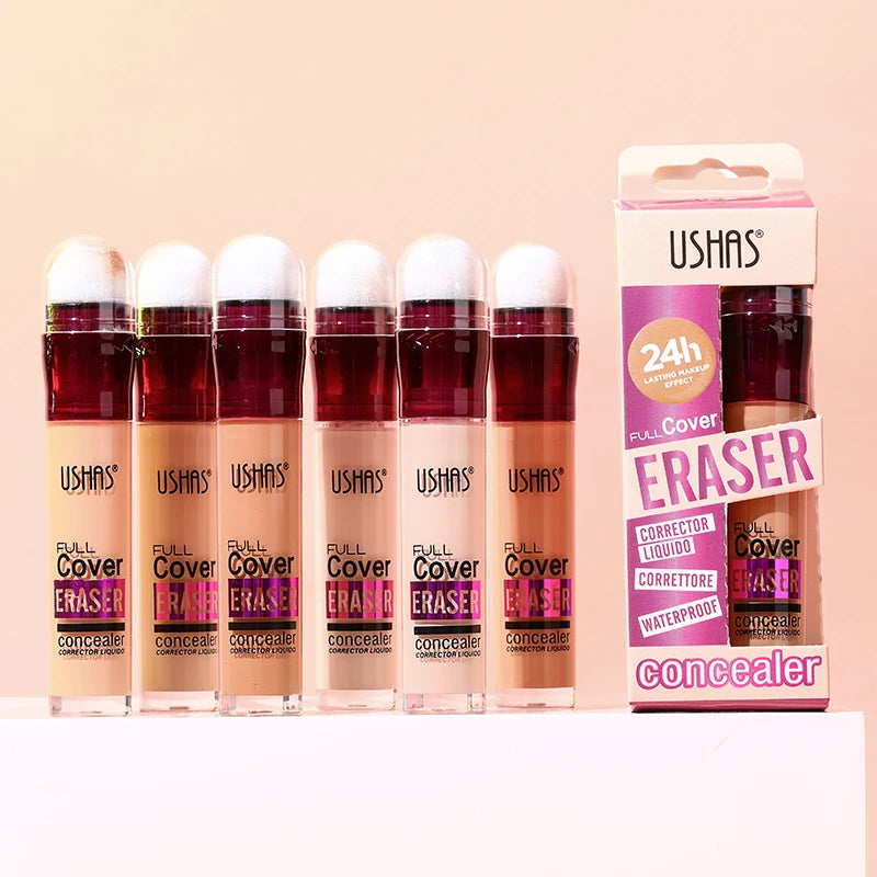 USHAS Liquid Concealer 12-Color Long Lasting Makeup