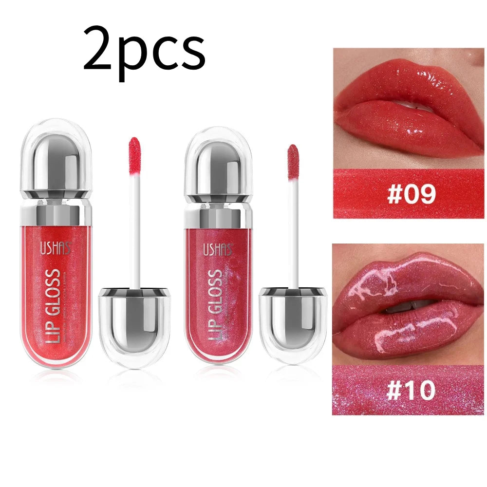 Mirror Shine Liquid Lipstick Set USHAS 12-Color Gloss