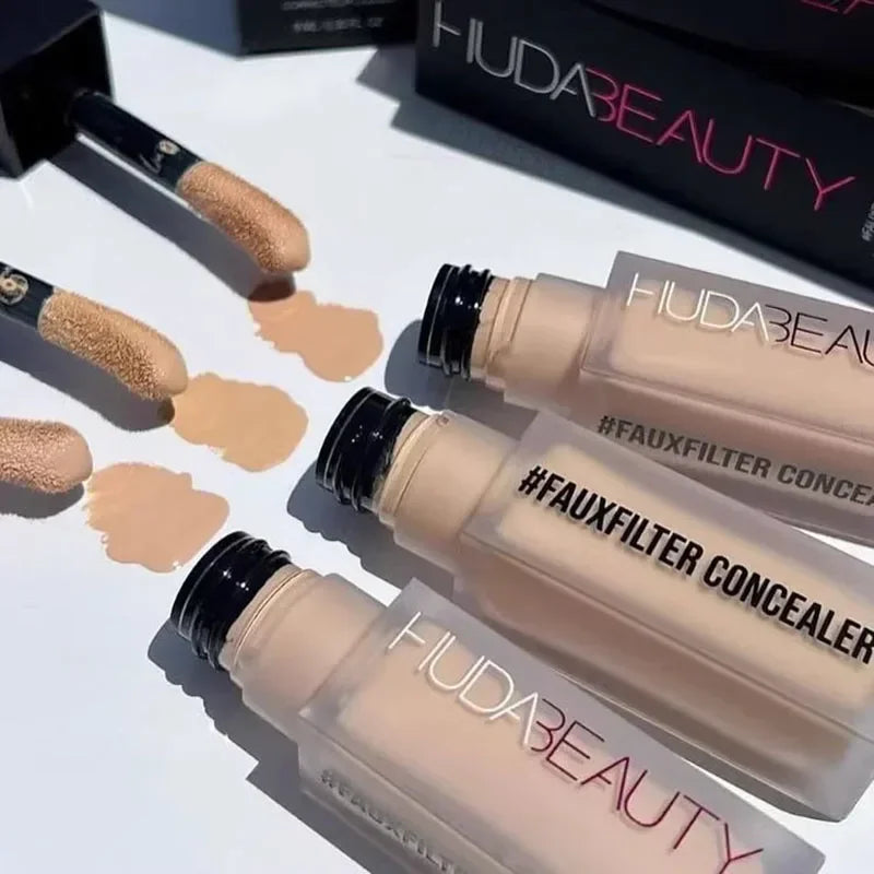 Powder Fine Breathable Texture Loose Powder Concealer Long Lasting Makeup Liquid Foundation Flawless Lusterless Huda Cosmetics